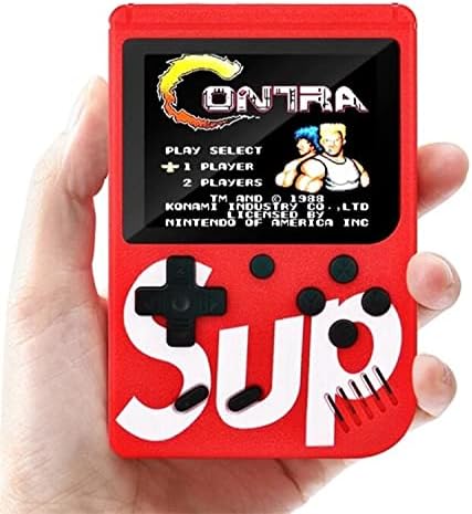 Consola Gameboy Retro Portátil con 400 Juegos Clásicos