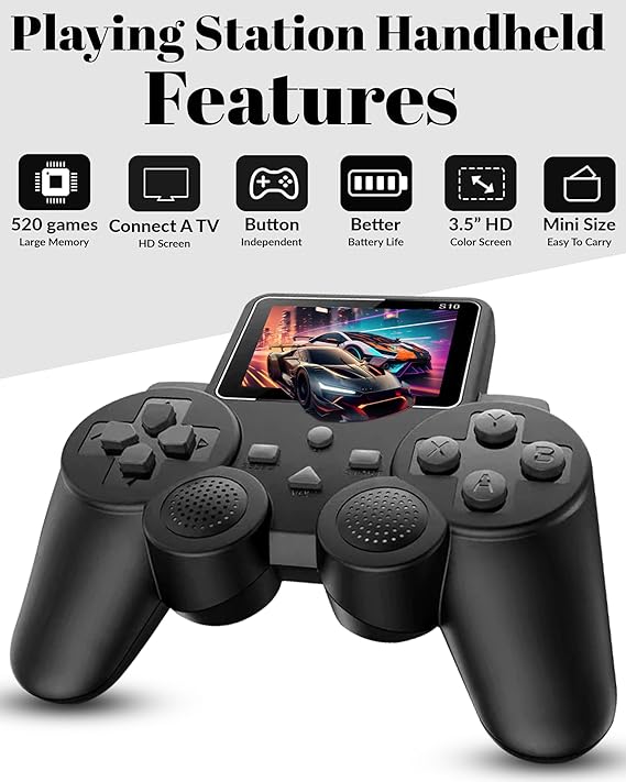 Consola de Juegos Game Pad 500 Juegos Clásicos