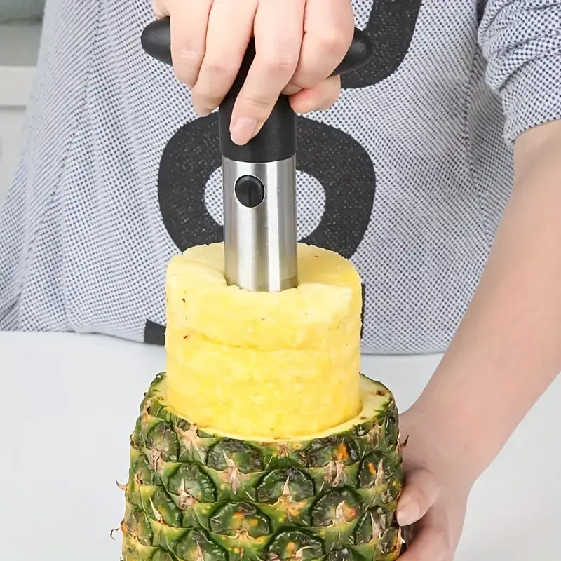 Cortador de Piña en Acero Inoxidable
