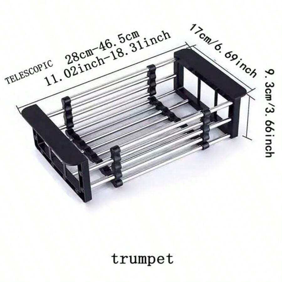 Estantería de cocina retractiles para fregadero