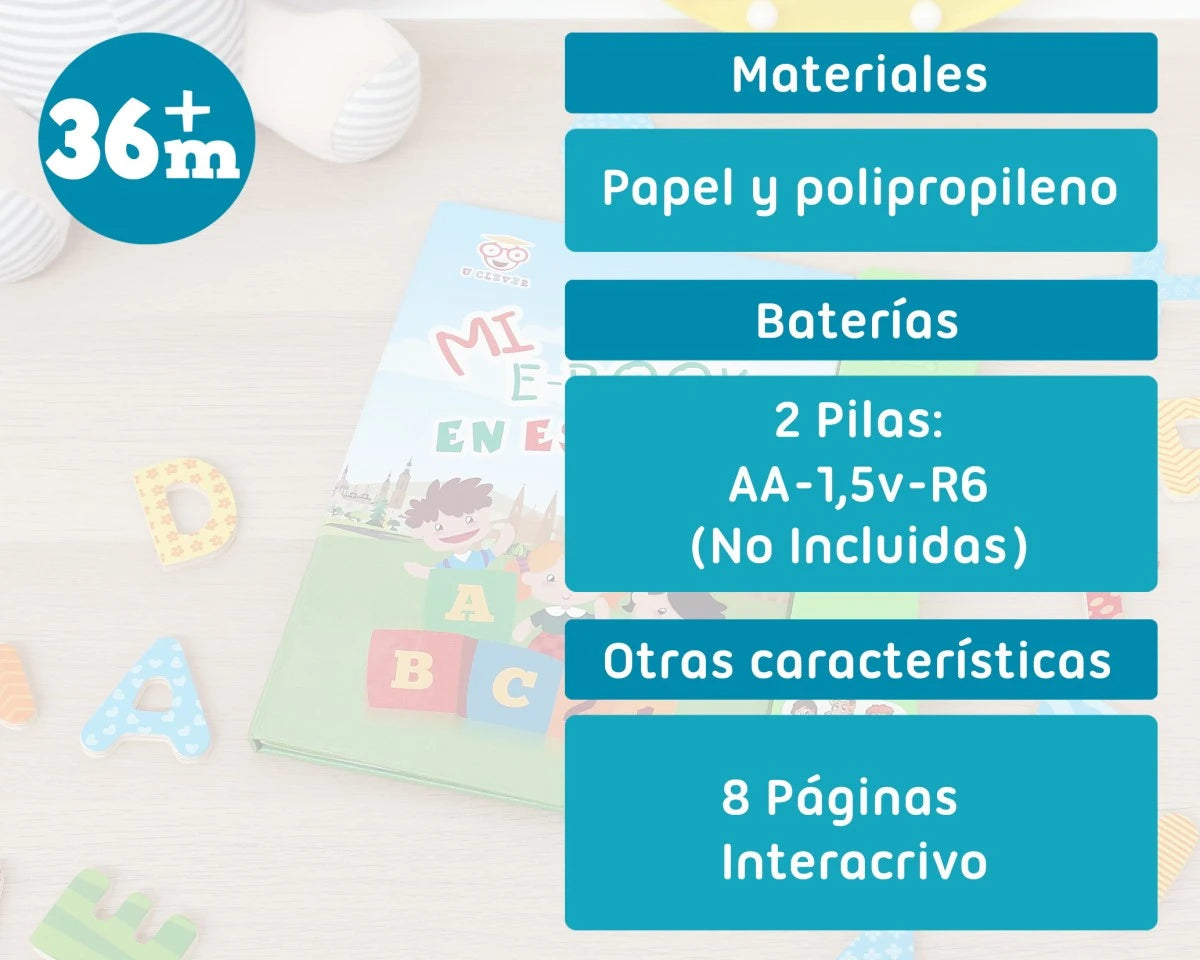 Libro con Sonido de Aprendizaje para Niños