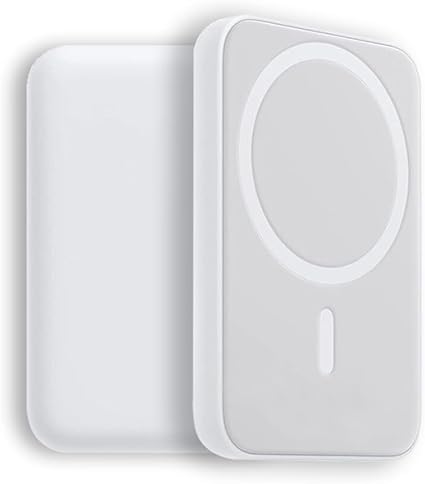 Power Bank de 5000 mAh Carga Inalámbrica y por Cable