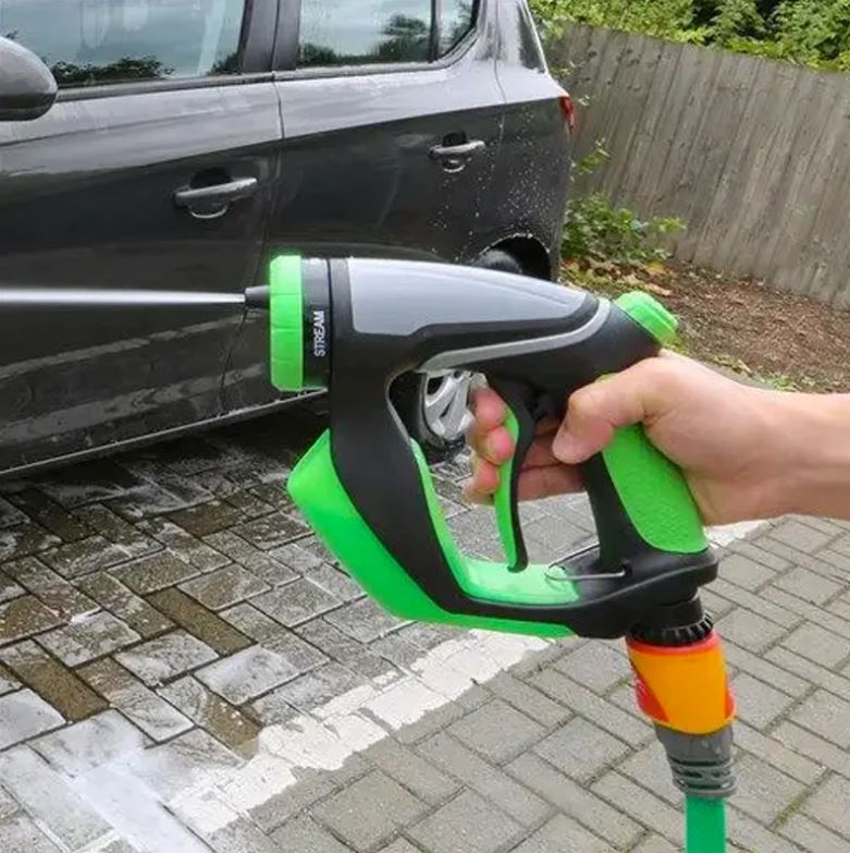Pistola de Lavado con Depósito de Jabón