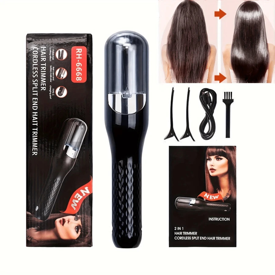 RECORTADORA DE PUNTAS REPARACION DE CABELLO 3 COLORES