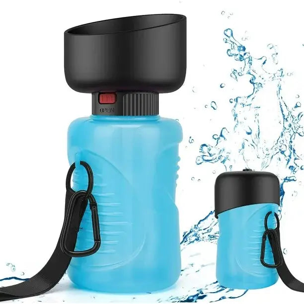 Botella de Agua Plegable para Mascotas