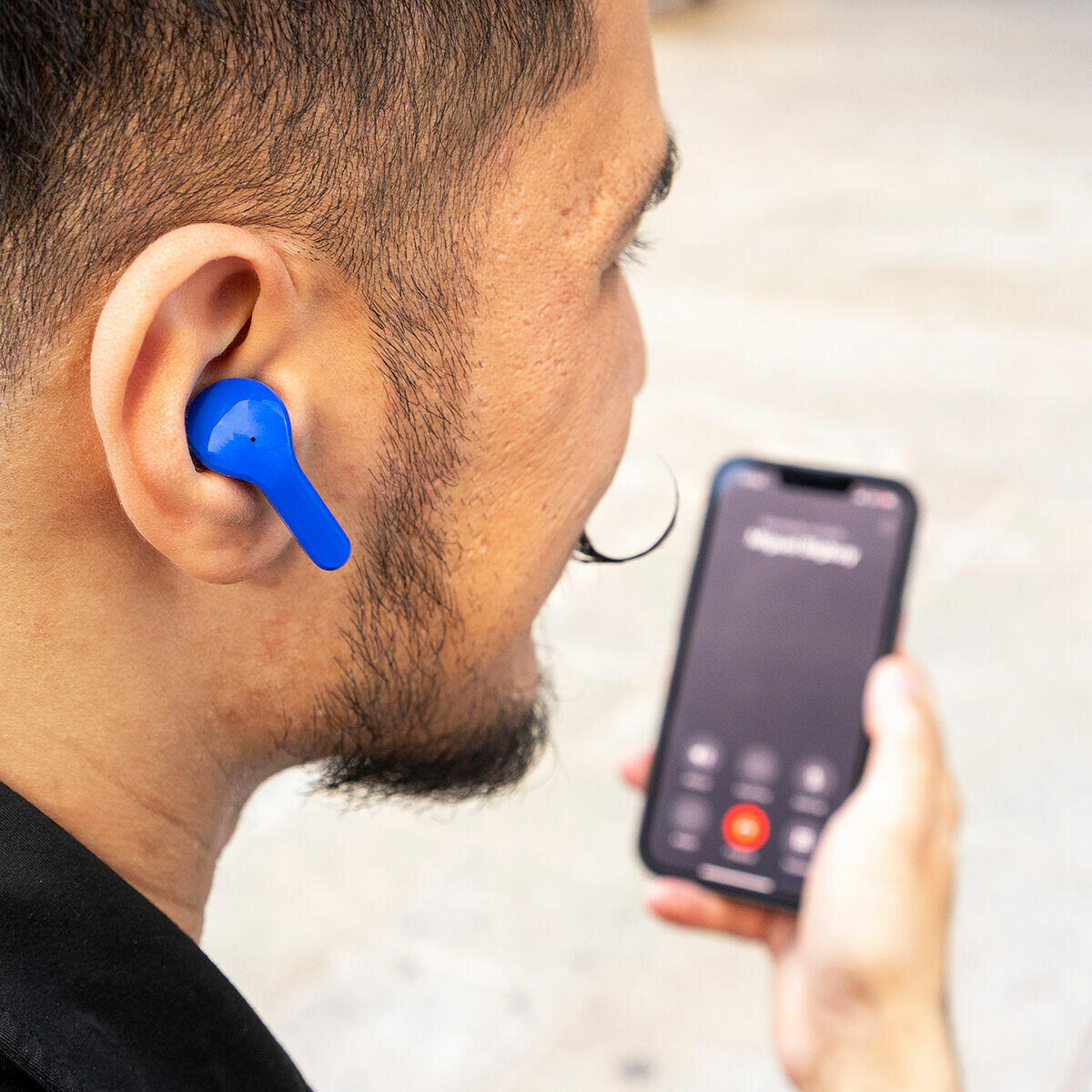 Auriculares Inalámbricos con Estuche de Carga Blue