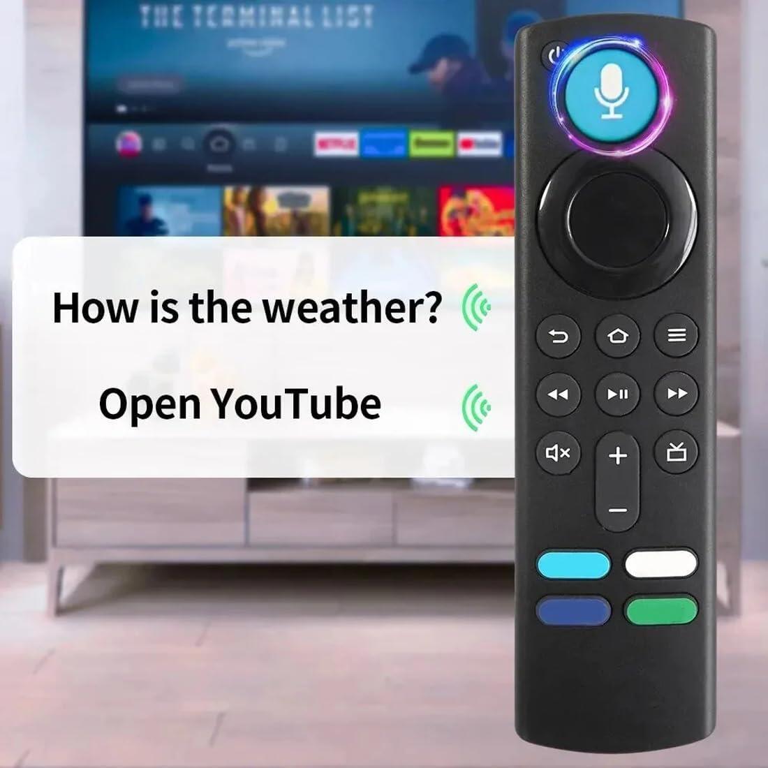 Mando a Distancia por Voz Compatible con Amazon Fire TV y Fire Stick