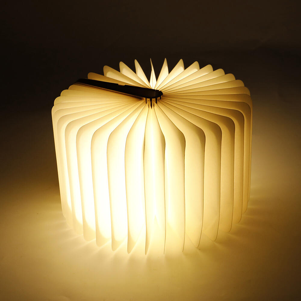 Lámpara Libro Plegable – Iluminación Mágica