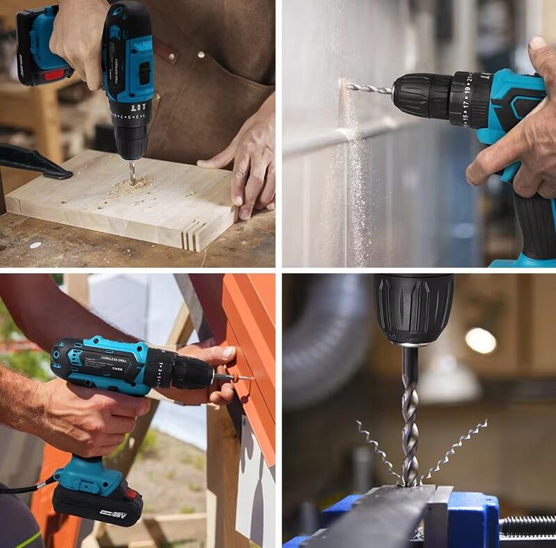 Taladro TMAKOTA Inalámbrico de 28V con Accesorios