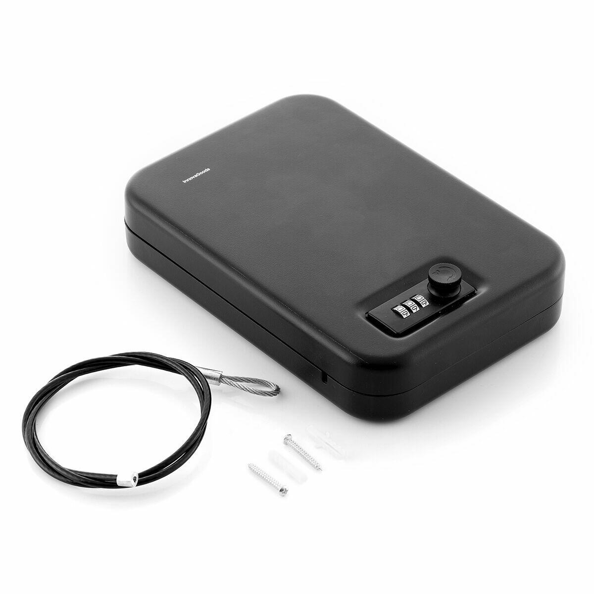 Caja Fuerte Portátil con Cable de Seguridad Prisaven