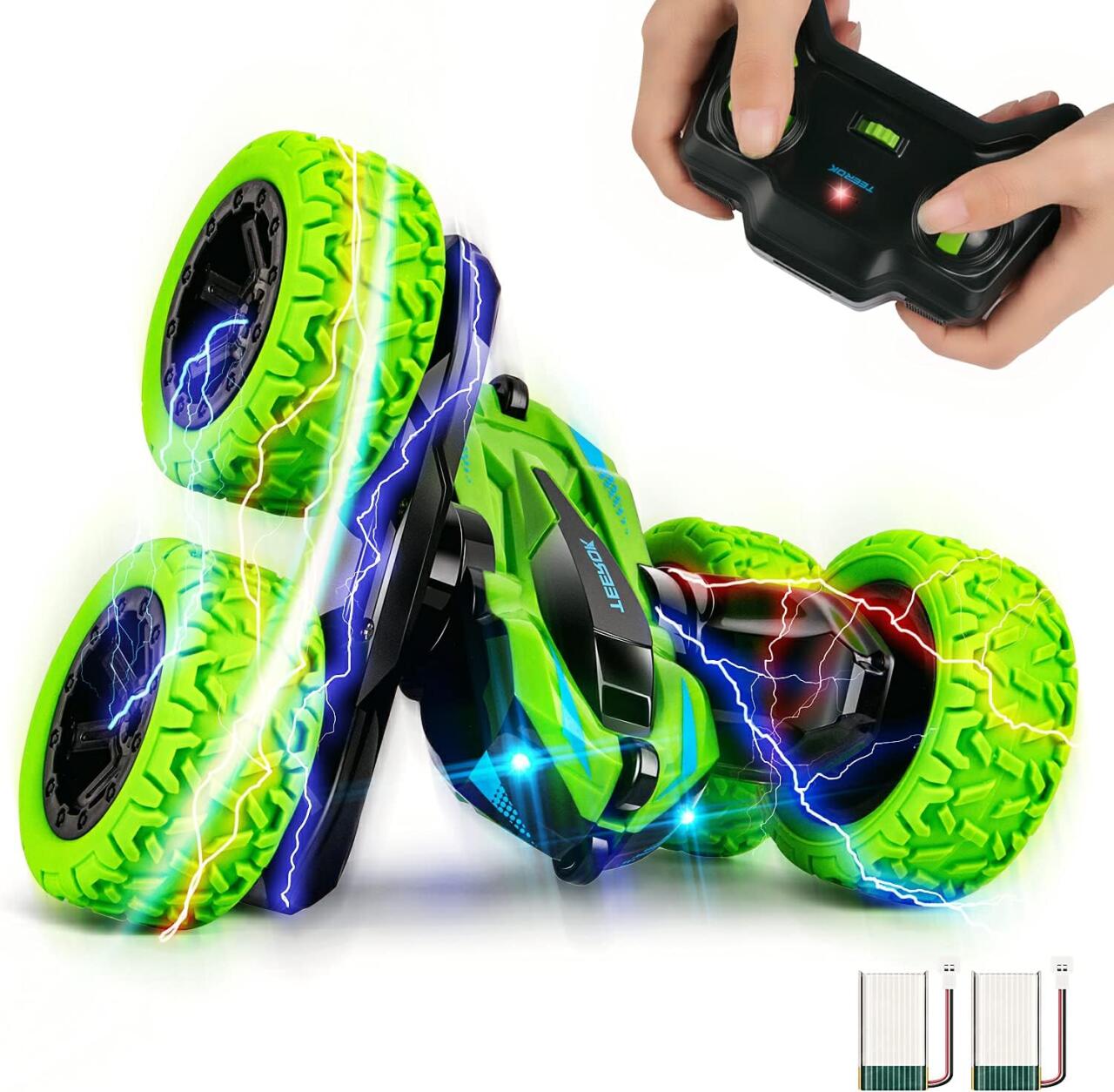 Auto Radiocontrol para Niños con Doble Rotación – 2.4G y Giro de 360 Grados.