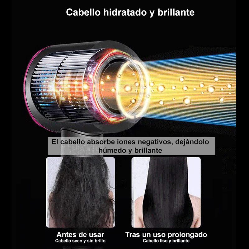 Secador iónico 5 en 1 - Estilo Profesional