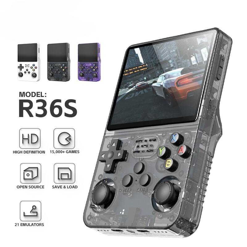 Consola R3S6, Juegos Retro y Reproductor de Vídeo