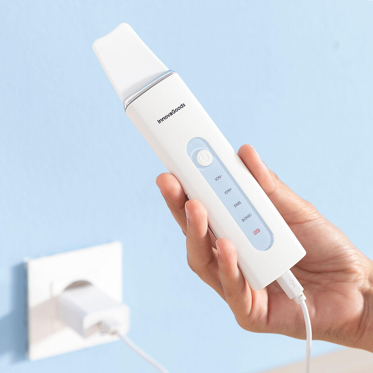 Limpiador Facial Ultrasónico 4 en 1 Falnik