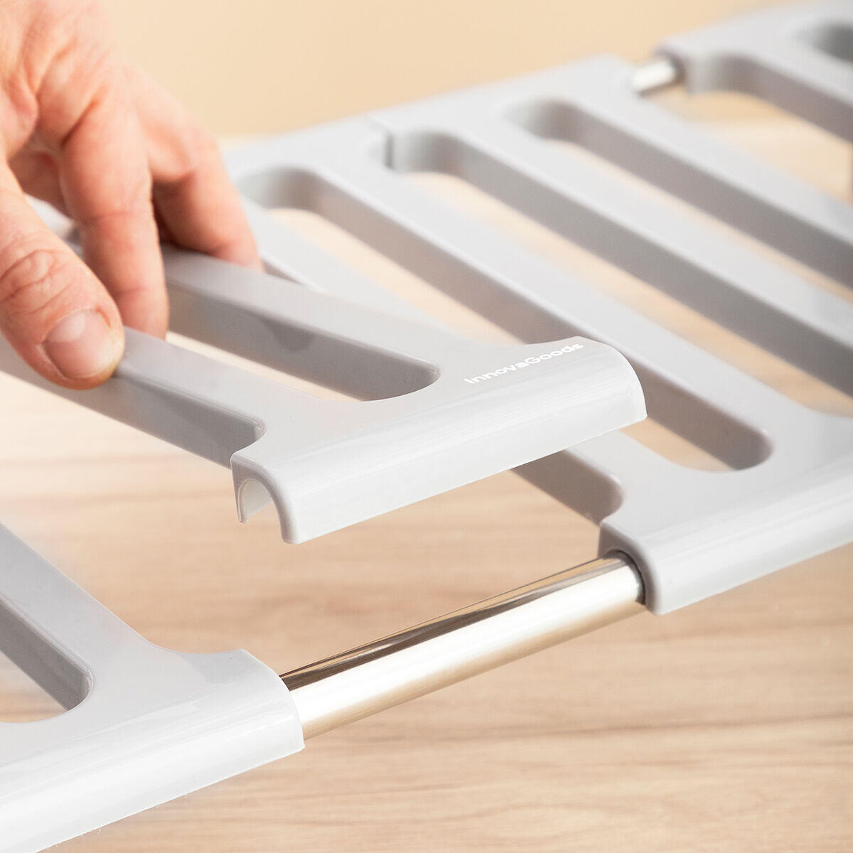 Estantería Extensible para Fregadero Shibblek 2 Estantes