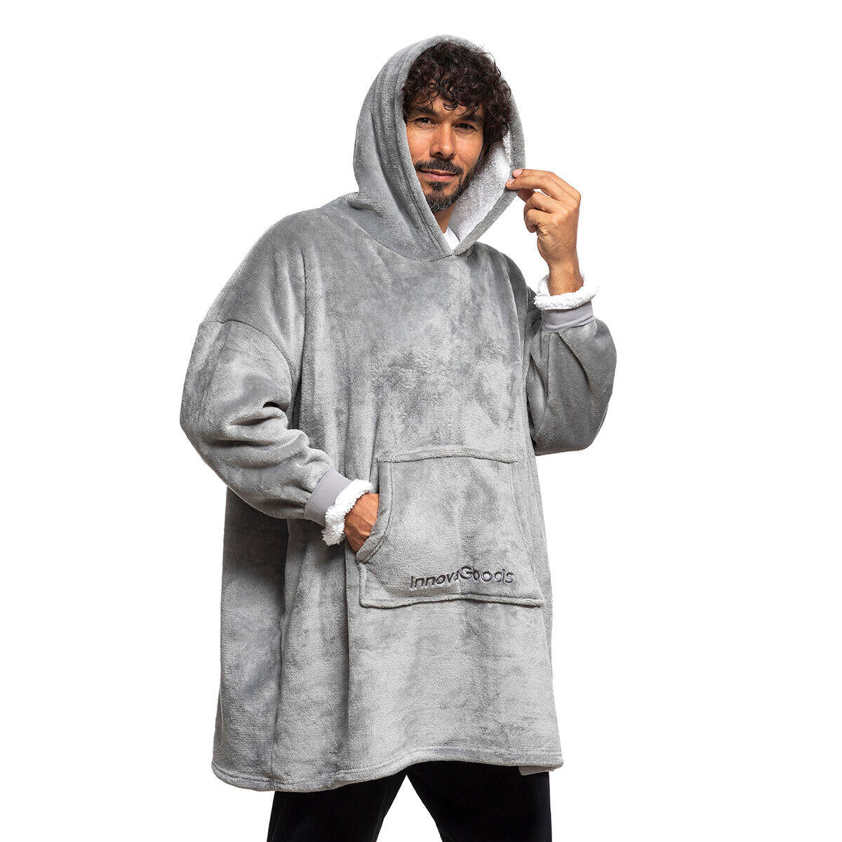 Batamanta Sudadera Oversized con Forro Polar Swug