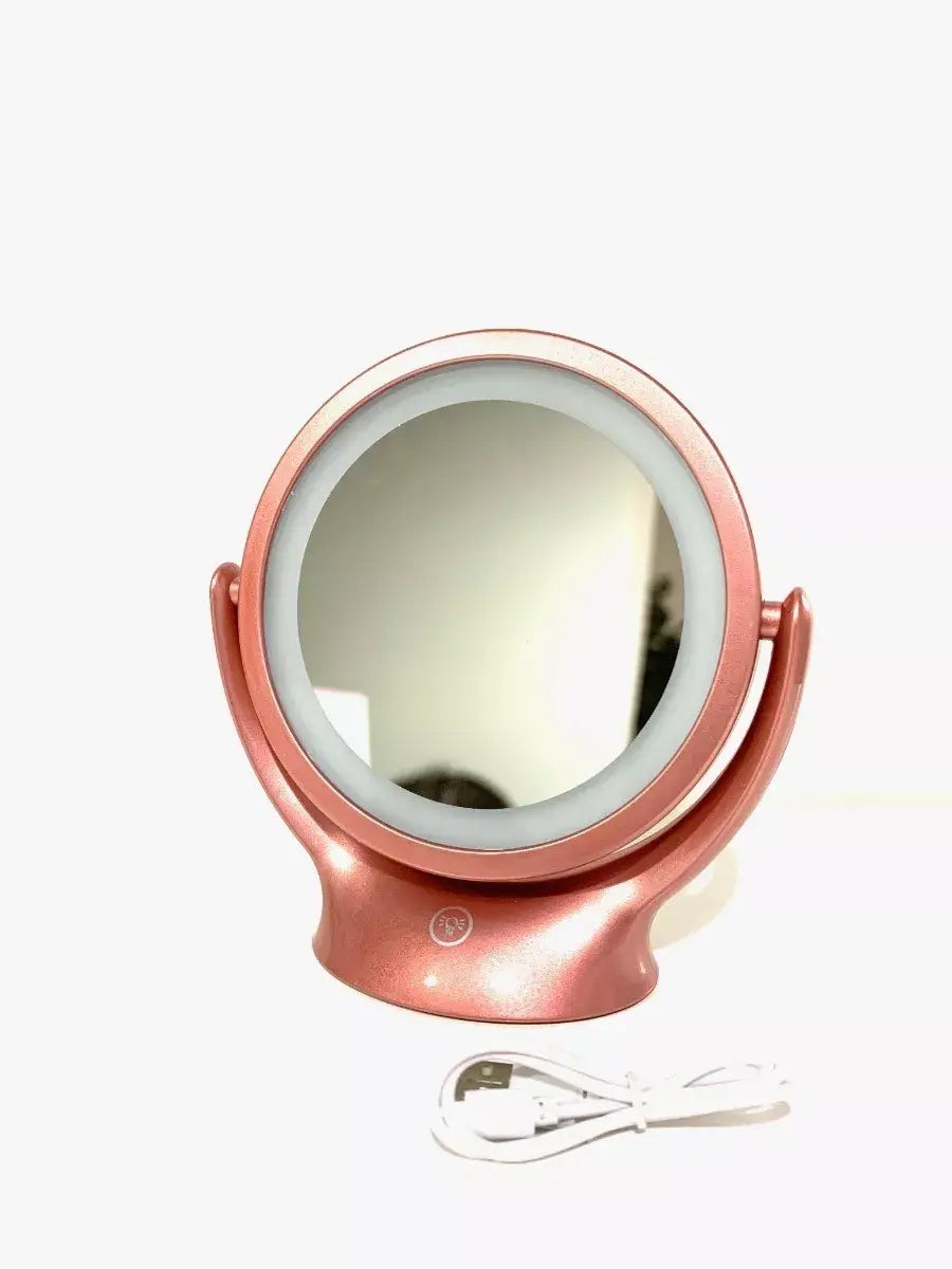 Espejo para Maquillaje con Luz LED