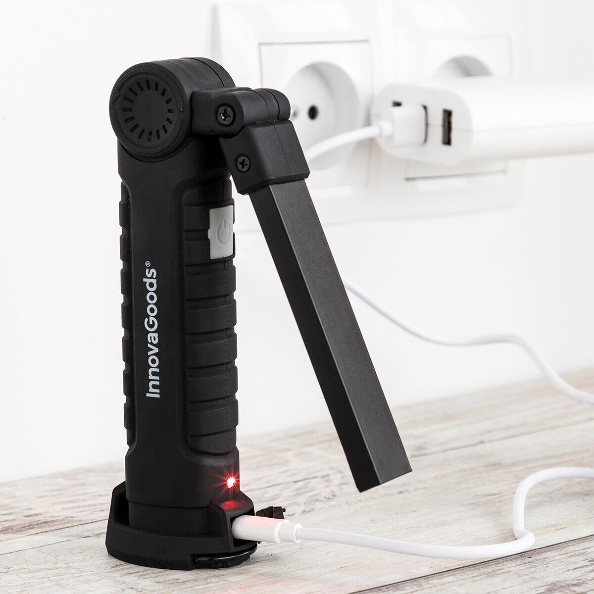 Linterna LED Recargable Magnética 5 en 1 Litooler InnovaGoods