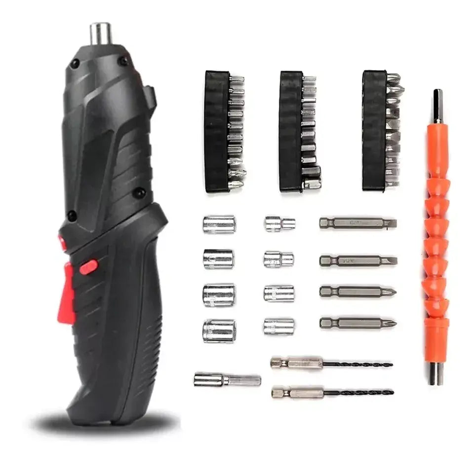Destornillador Inalámbrico 4.8V con 47 Piezas