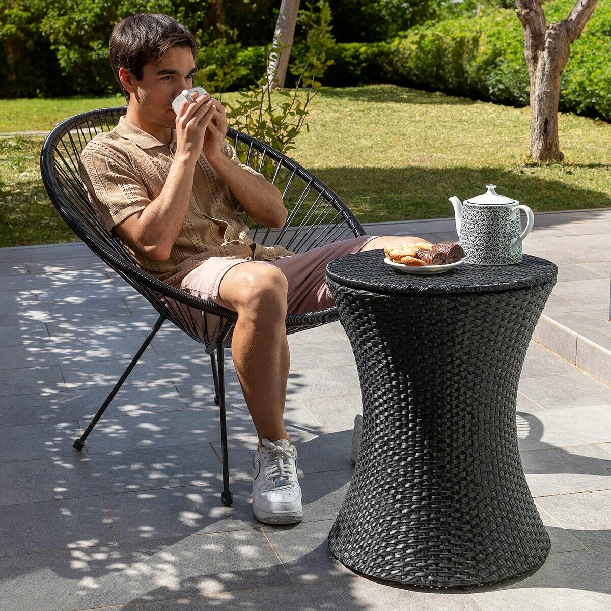 Mesa Nevera para Jardín 3 en 1 Frizzble