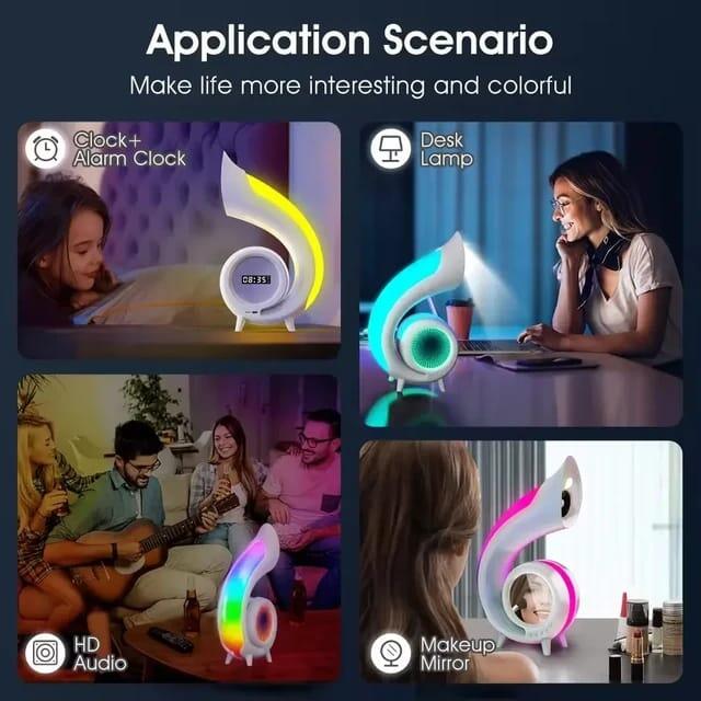 Altavoz Concha Múltiples Funciones 6 en 1