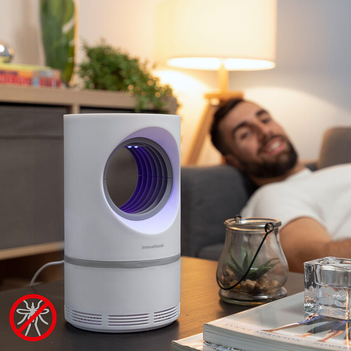 Lámpara Antimosquitos por Succión KL Virvel