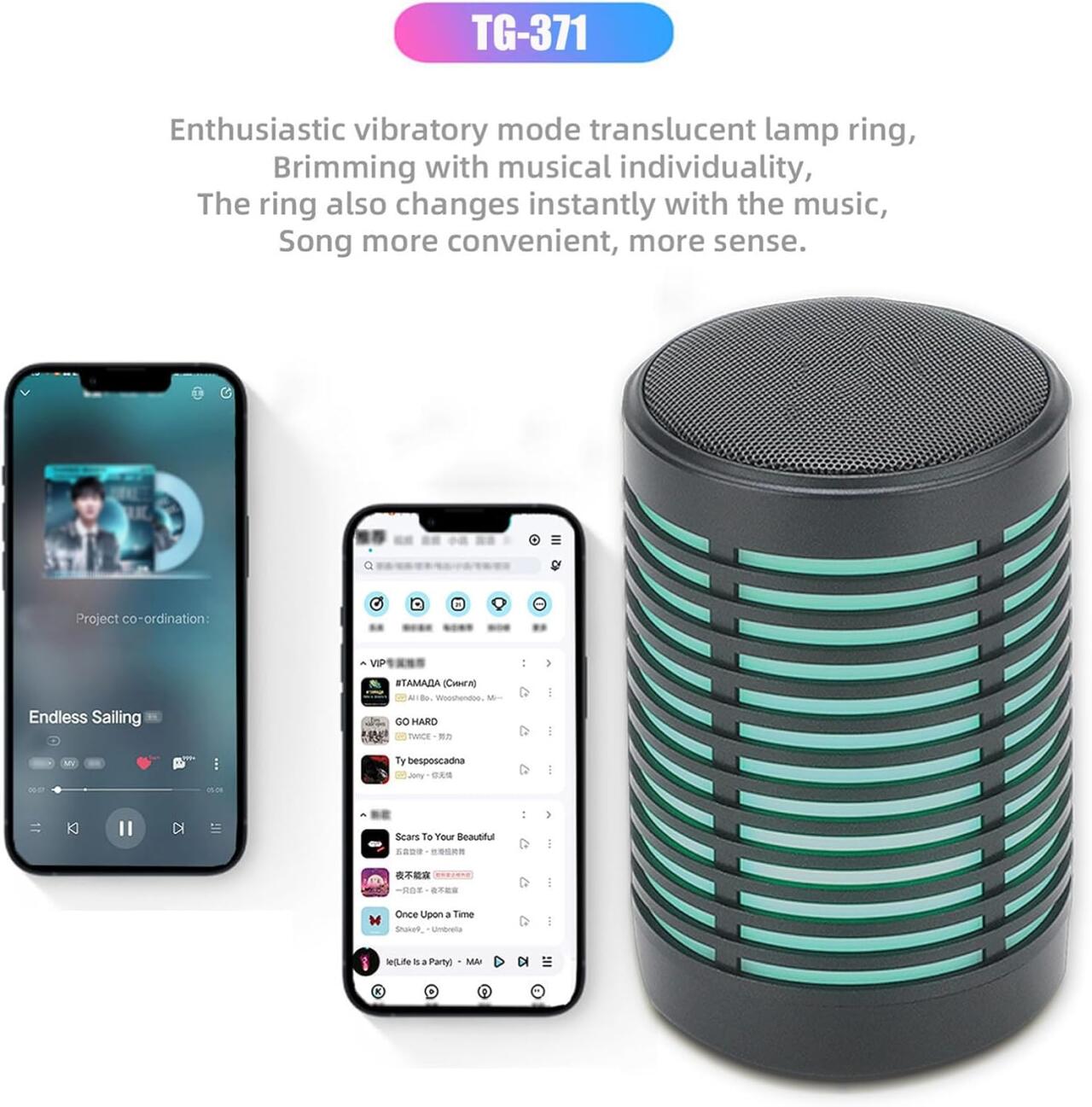 Altavoz TG-371 Bluetooth 5.0
