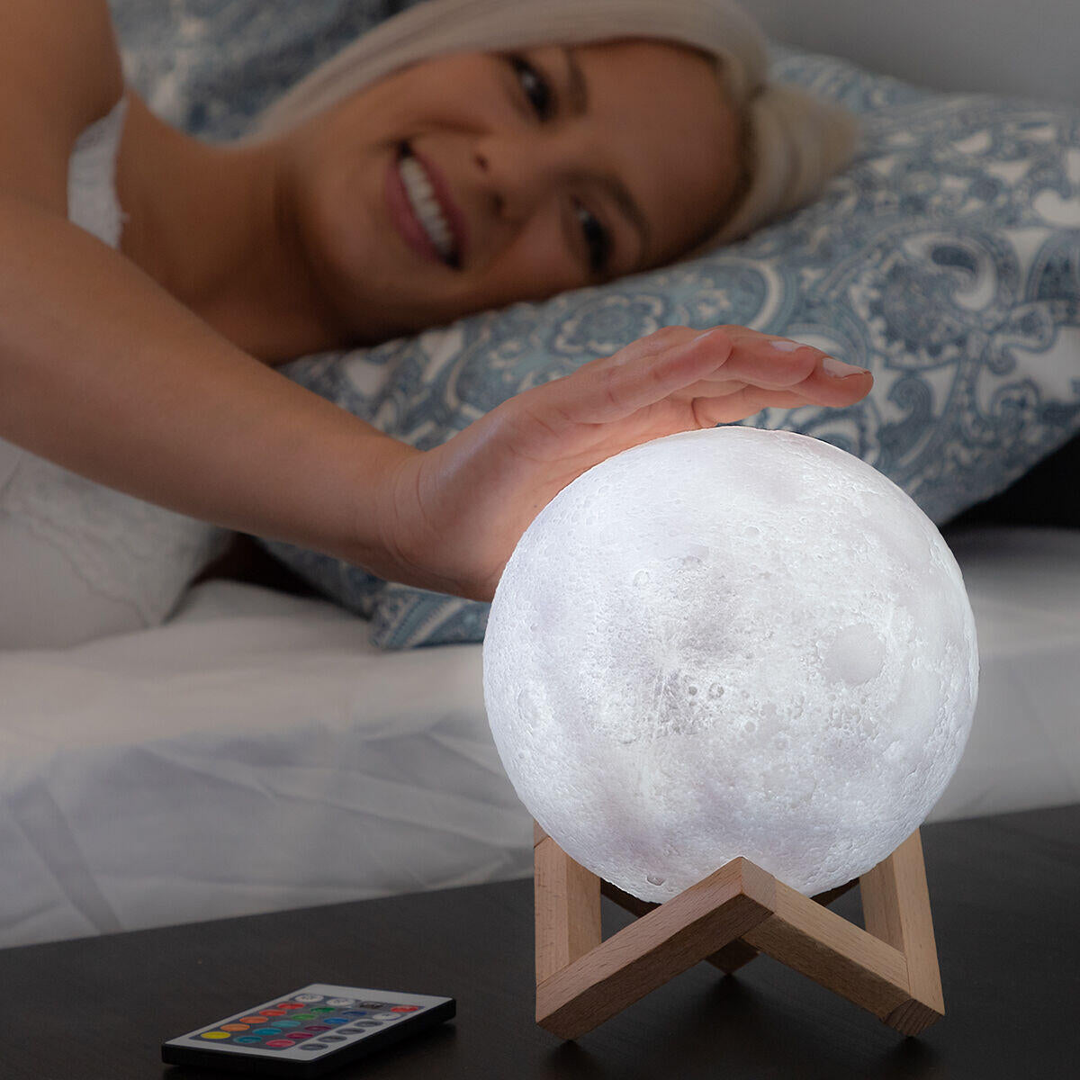 Lámpara LED Recargable Luna Moondy