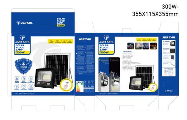FOCO LED CON PLACA SOLAR 300W