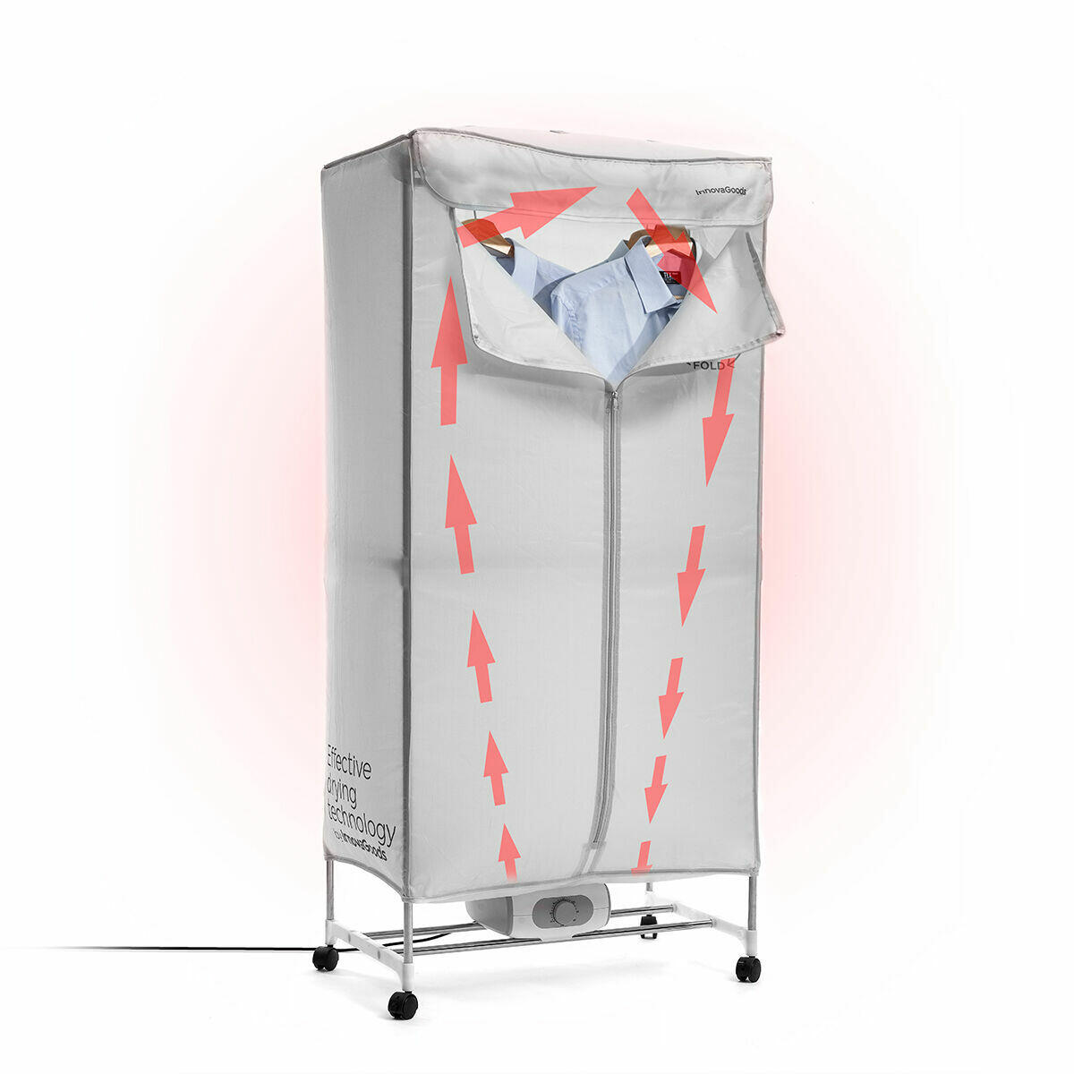 Secadora Eléctrica Portátil de 2 Alturas Dupledry 1200 W