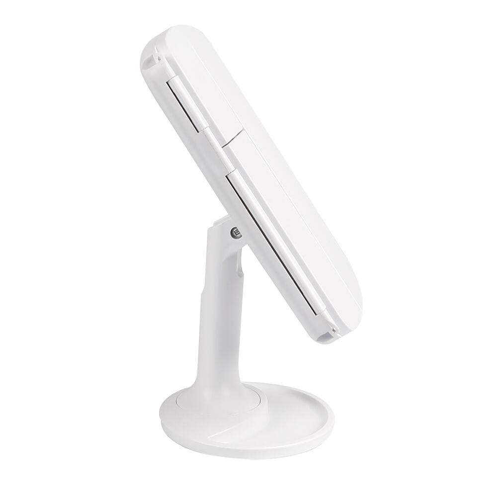 Espejo de Maquillaje Desplegable con Luz Led