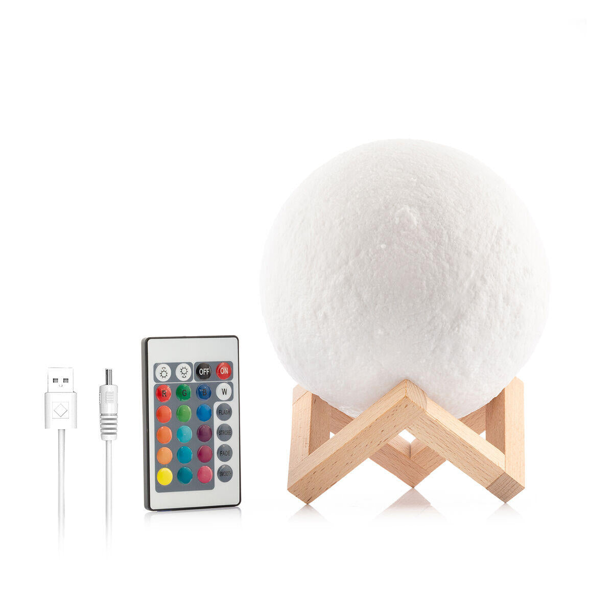 Lámpara LED Recargable Luna Moondy