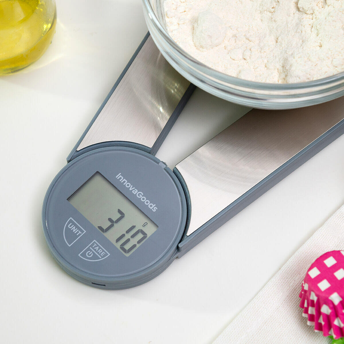 Báscula de Cocina Digital Plegable Skolden