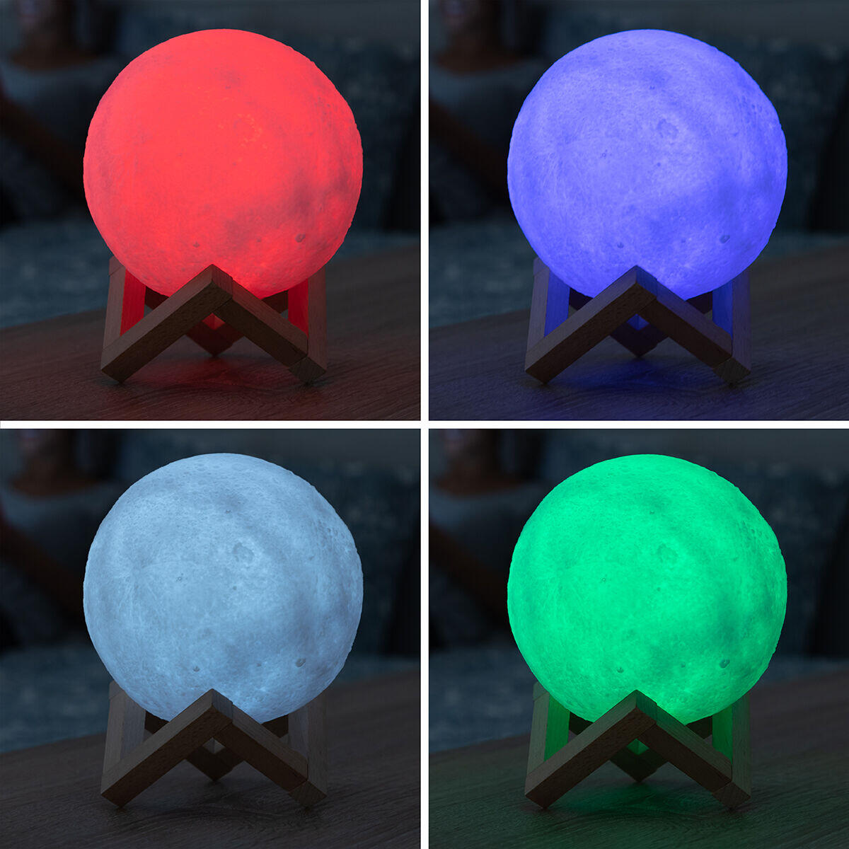 Lámpara LED Recargable Luna Moondy