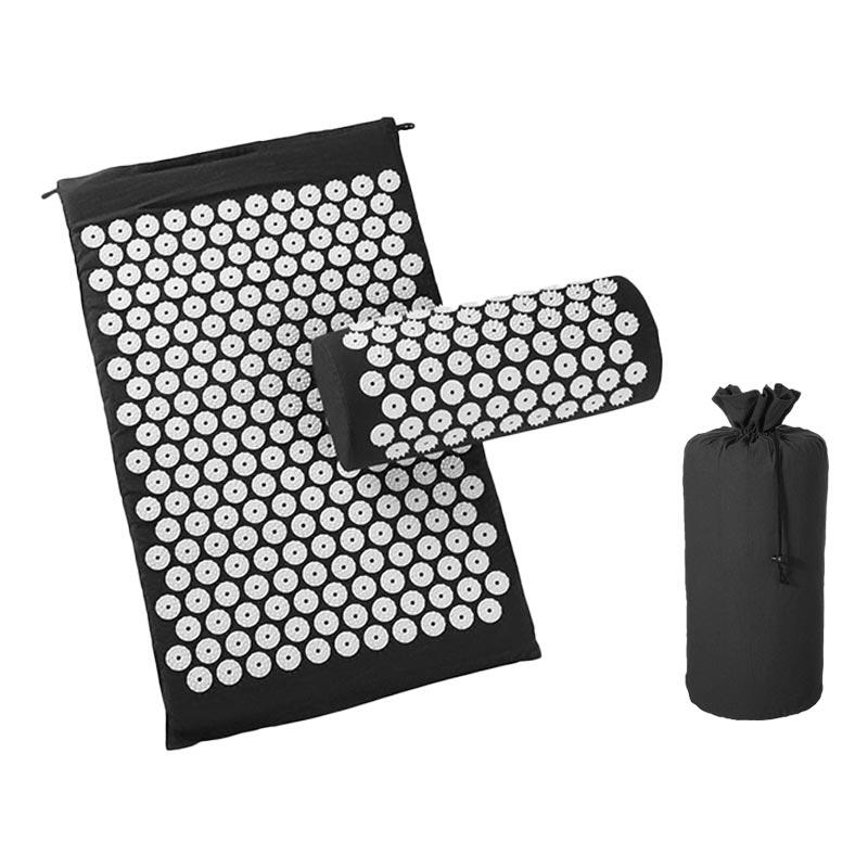 Esterilla de Acupresion negro: Alivio Natural para el Estrés y el Dolor