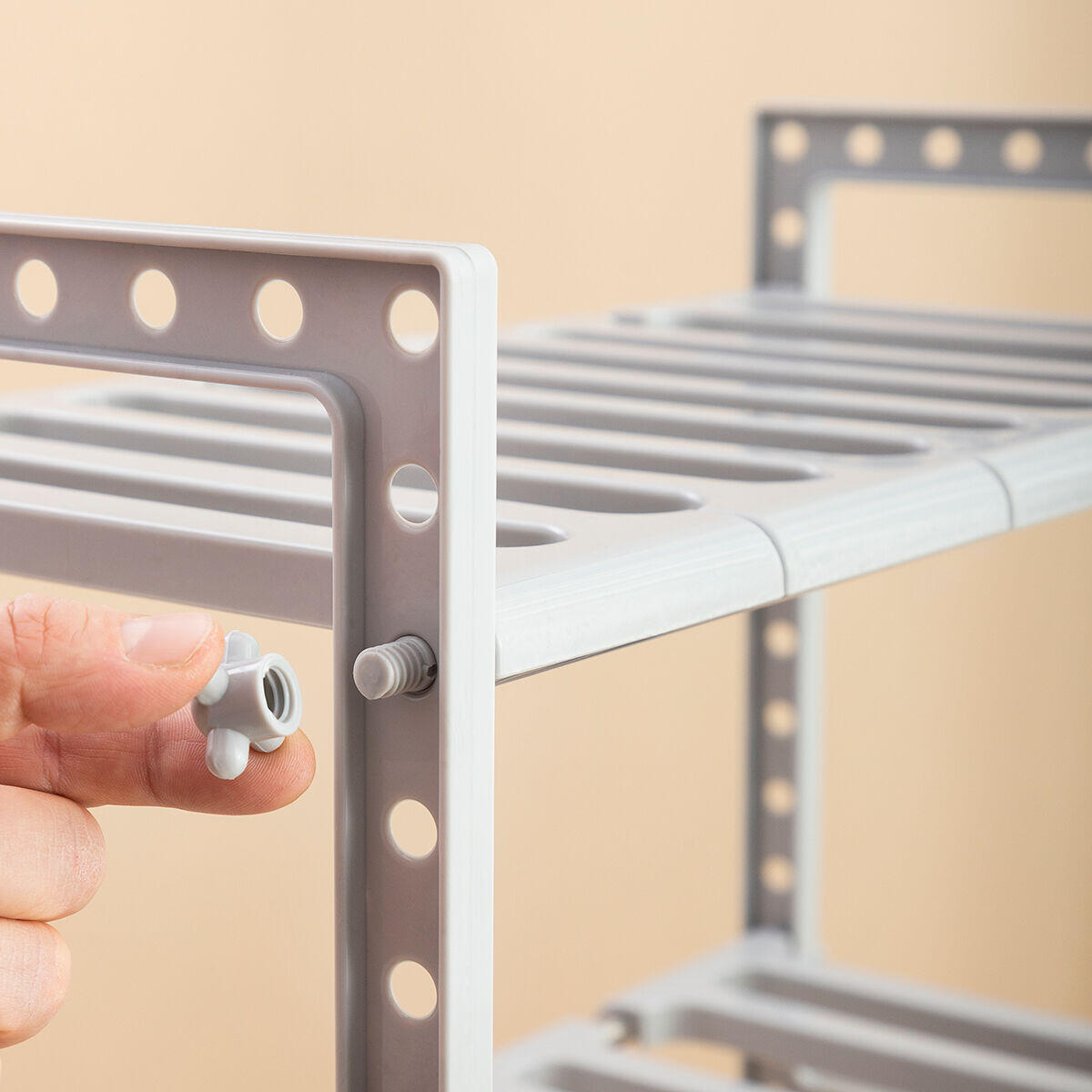 Estantería Extensible para Fregadero Shibblek 2 Estantes