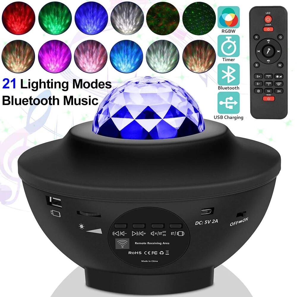 Proyector de galaxia LED
