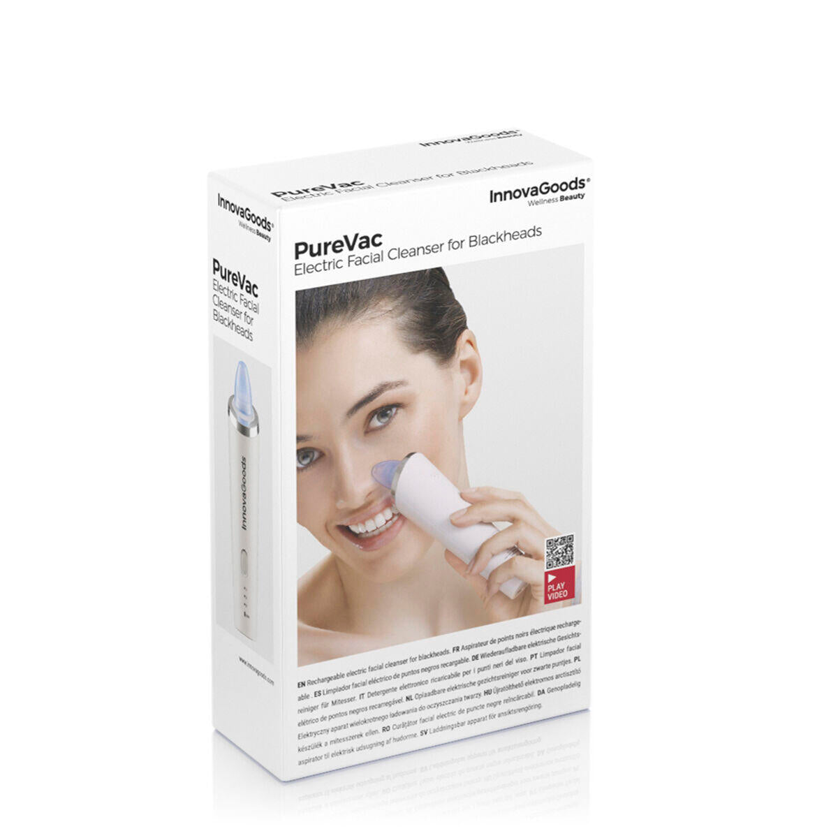 Limpiador Facial Eléctrico de Puntos Negros PureVac