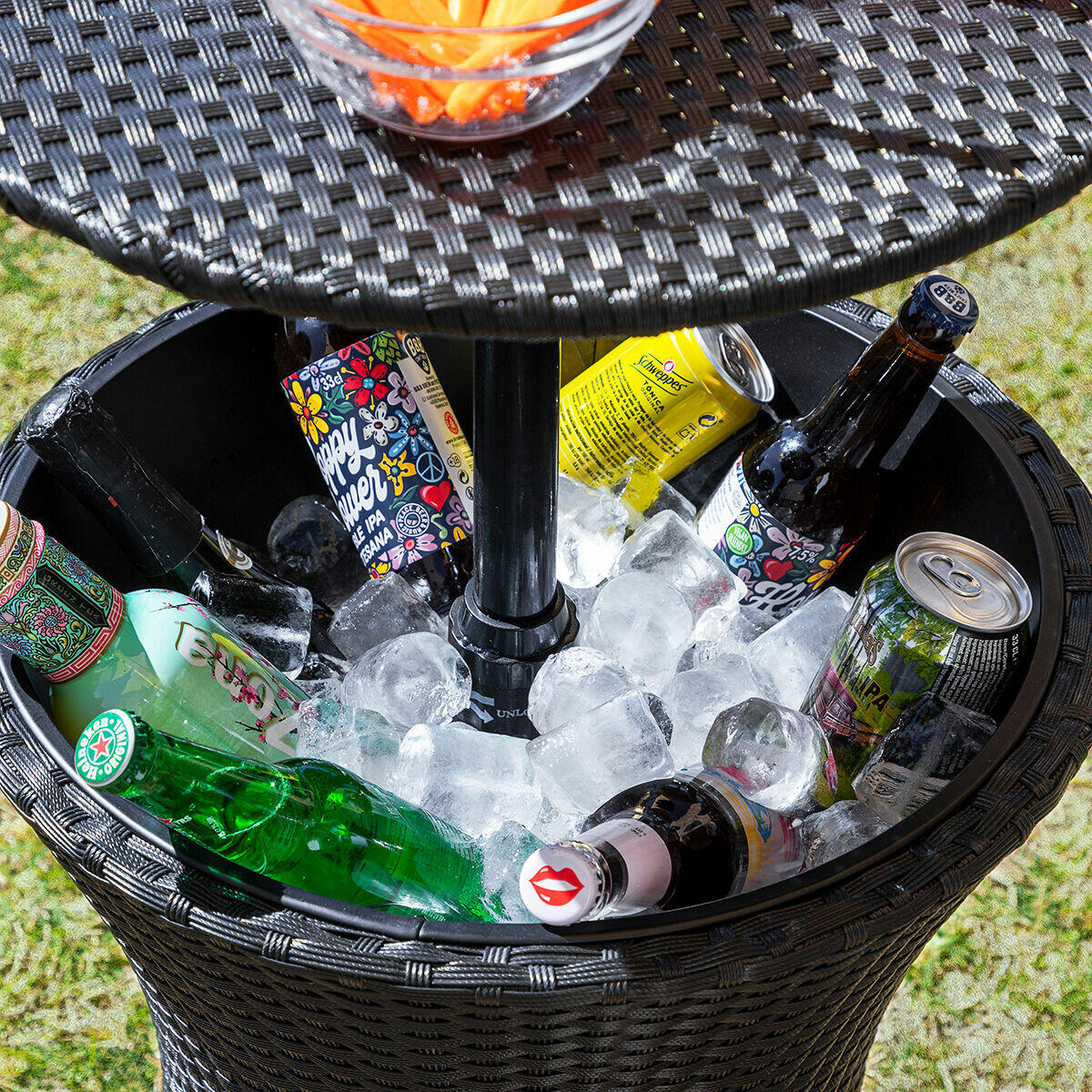 Mesa Nevera para Jardín 3 en 1 Frizzble