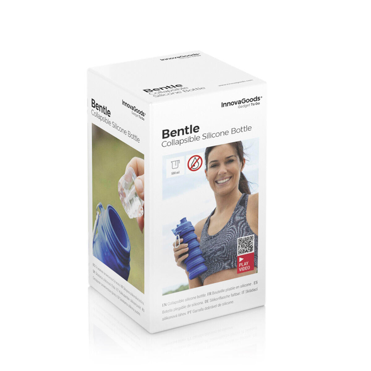 Botella Plegable de Silicona Bentle