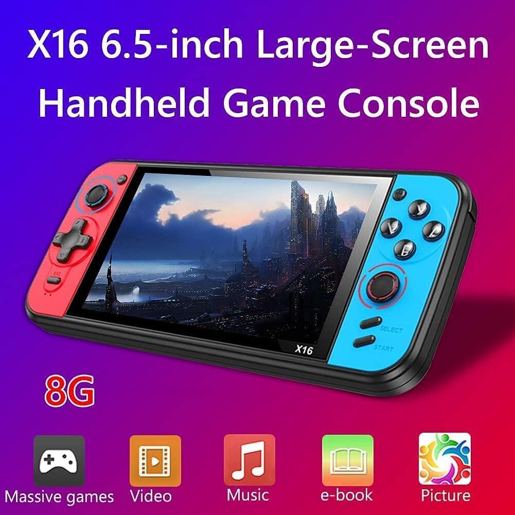 Consola de juegos retro X16, consola de videojuegos portátil