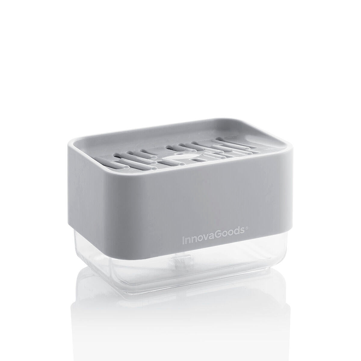 Dispensador de Jabón 2 en 1 para Fregadero Pushoap