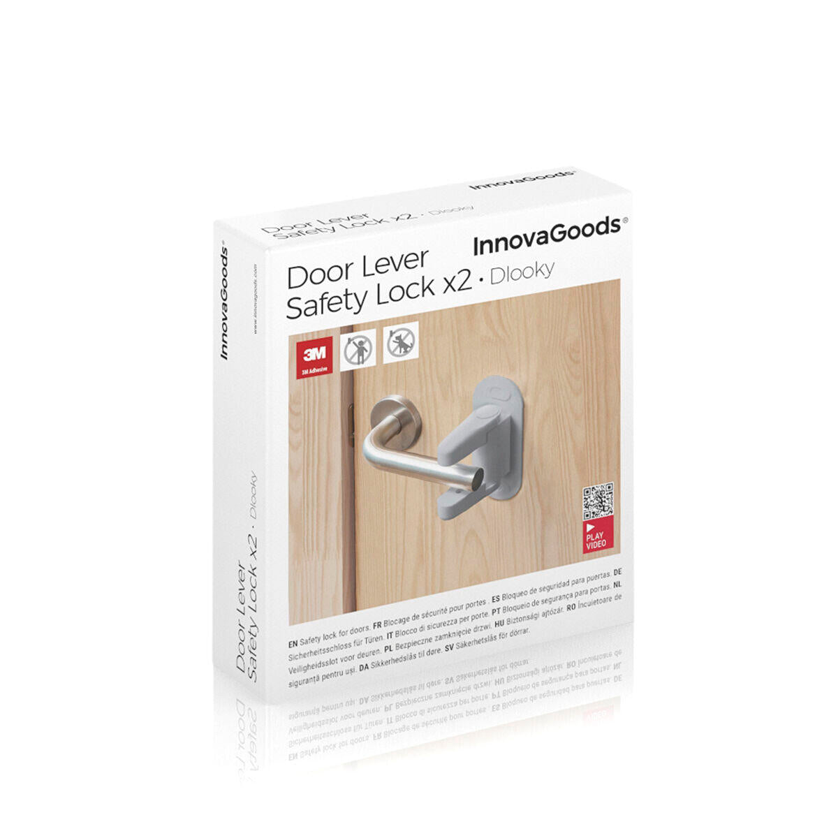 Bloqueo de Seguridad para Puertas Dlooky 2 Unidades