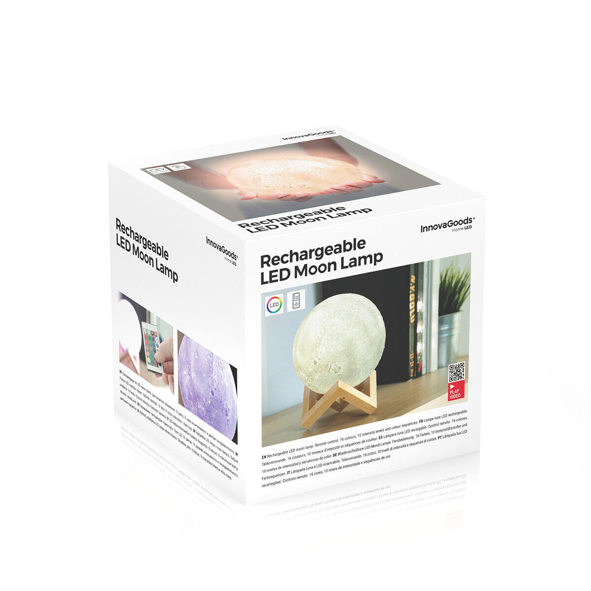 Lámpara LED Recargable Luna Moondy