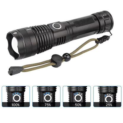 Linterna LED Recargable de Alta Potencia