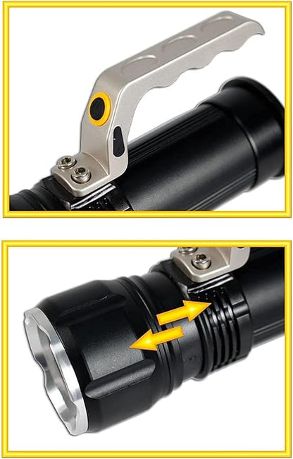 Linterna multifuncional ultra potente recargable