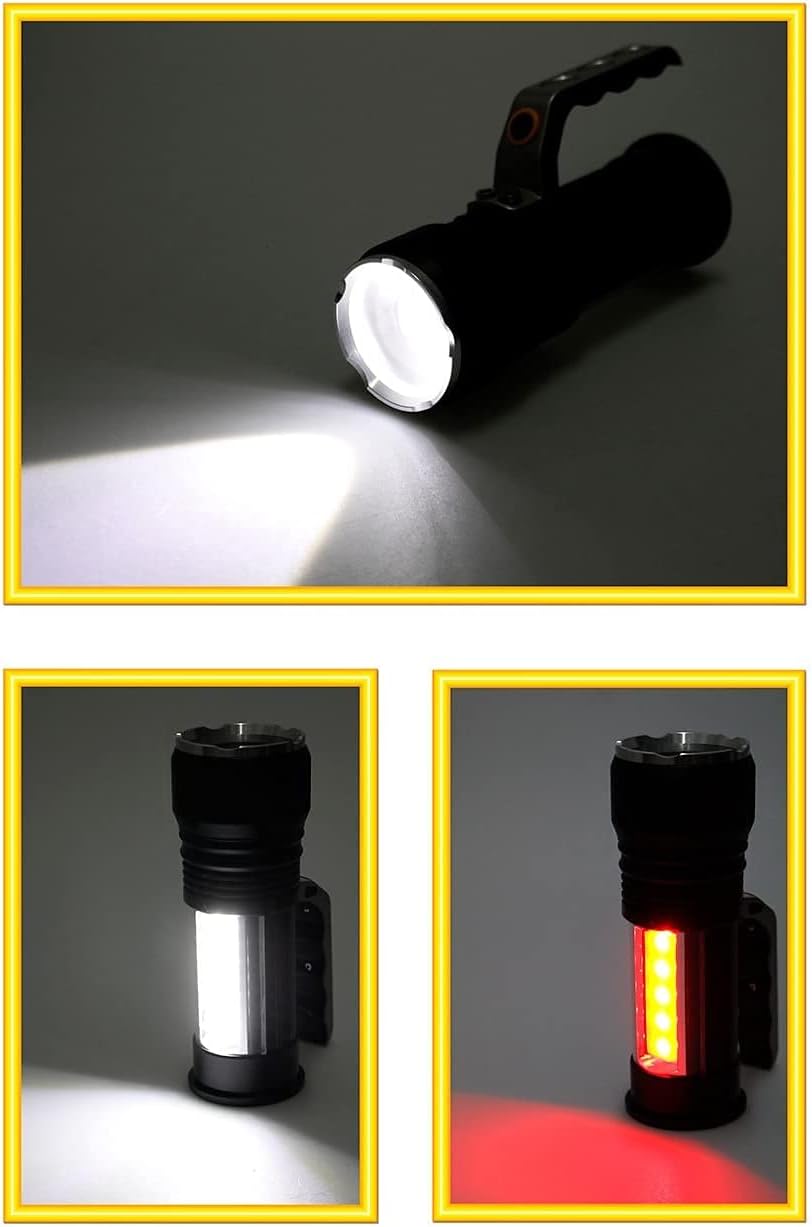 Linterna multifuncional ultra potente recargable