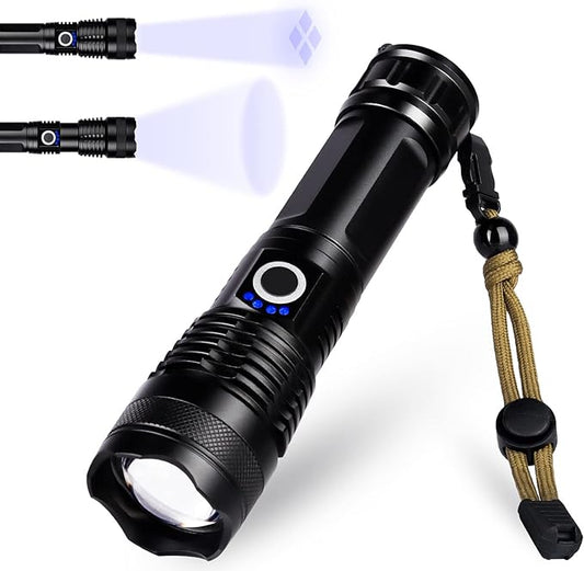 Linterna LED Recargable de Alta Potencia