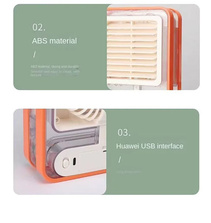 Mini aire acondicionado ventilador
