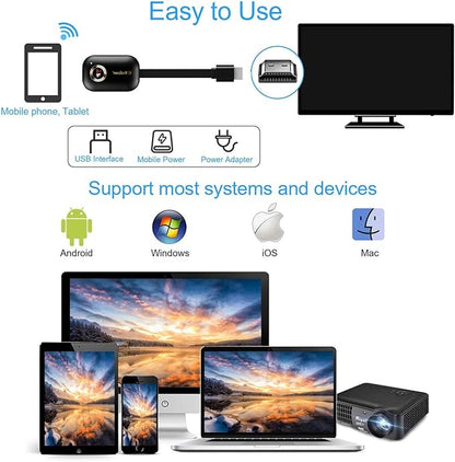 Transmisor Inalámbrico 4K a tu TV - ¡Fácil y Rápido!